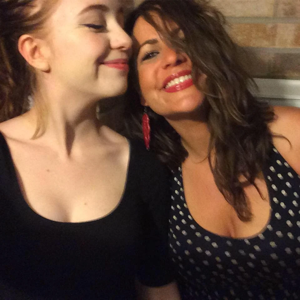 Pre-club selfies with my love xo 