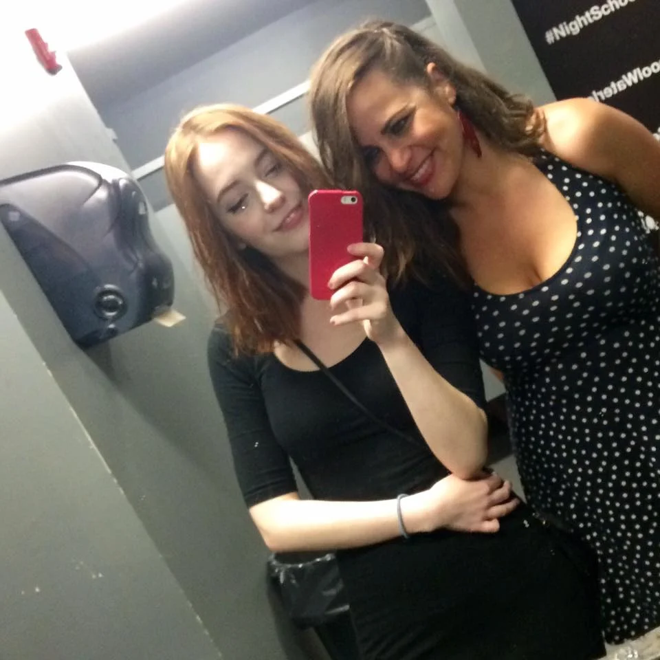 Bathroom selfies with my love xo