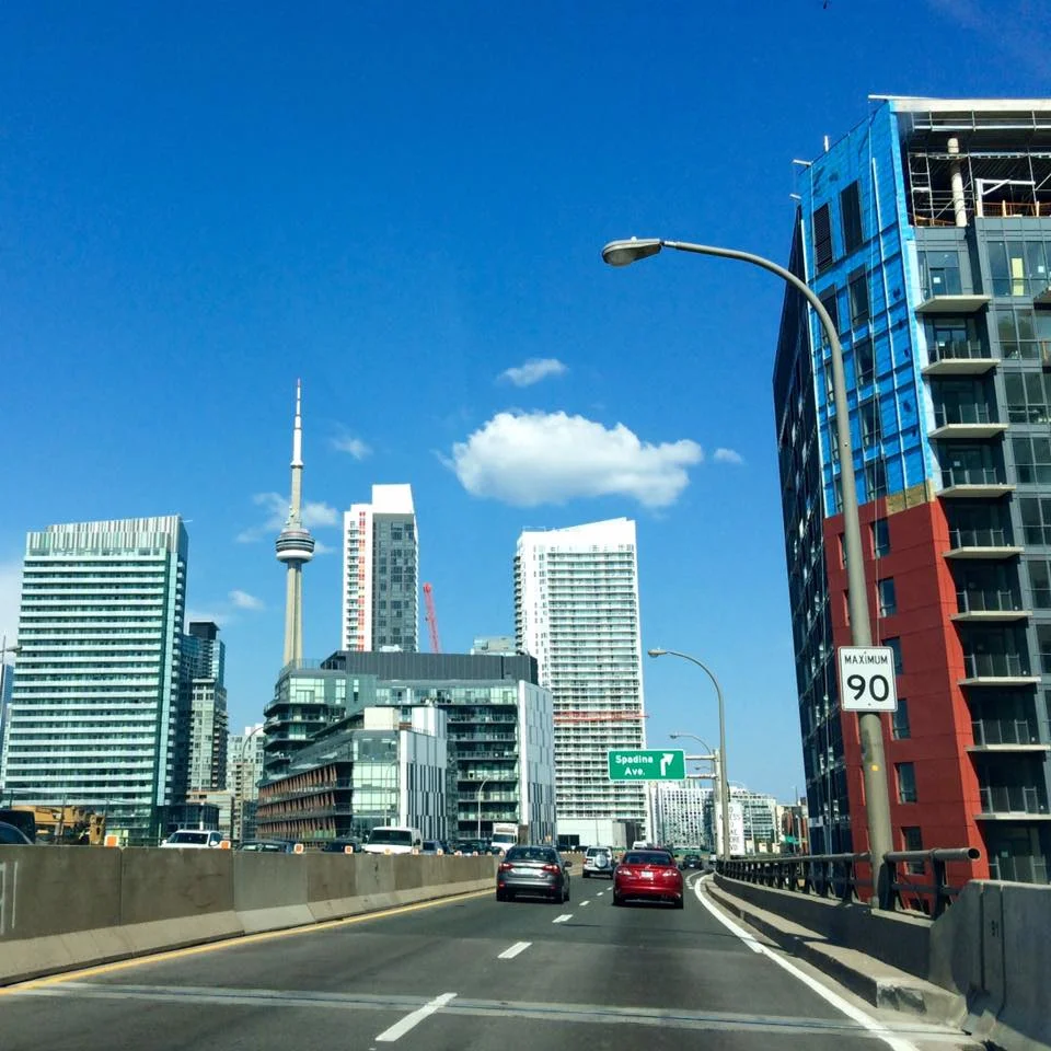 Driving my girl to Toronto for her return to Montreal :( 