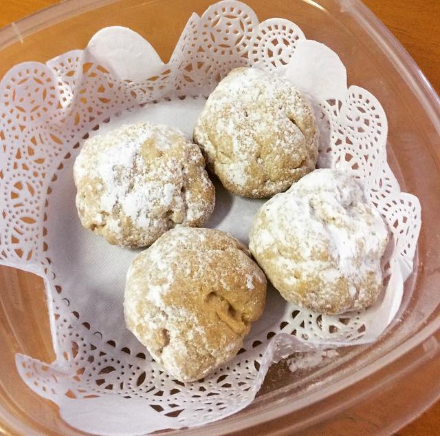 Homemade shortbread cookies from my sweet Patricia!