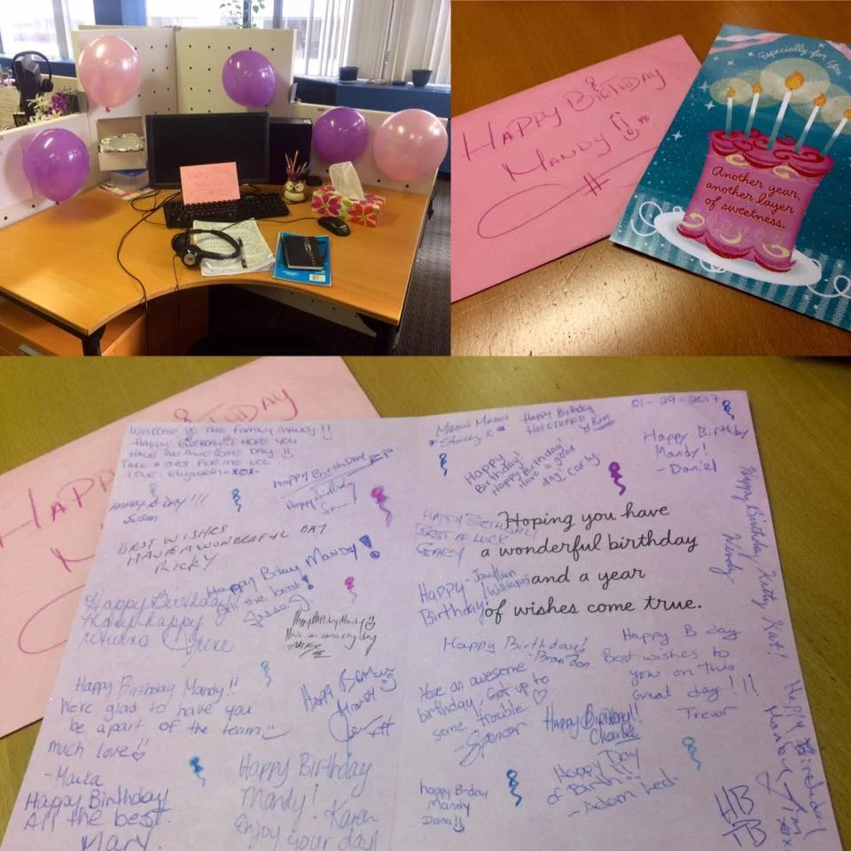 More birthday love!
