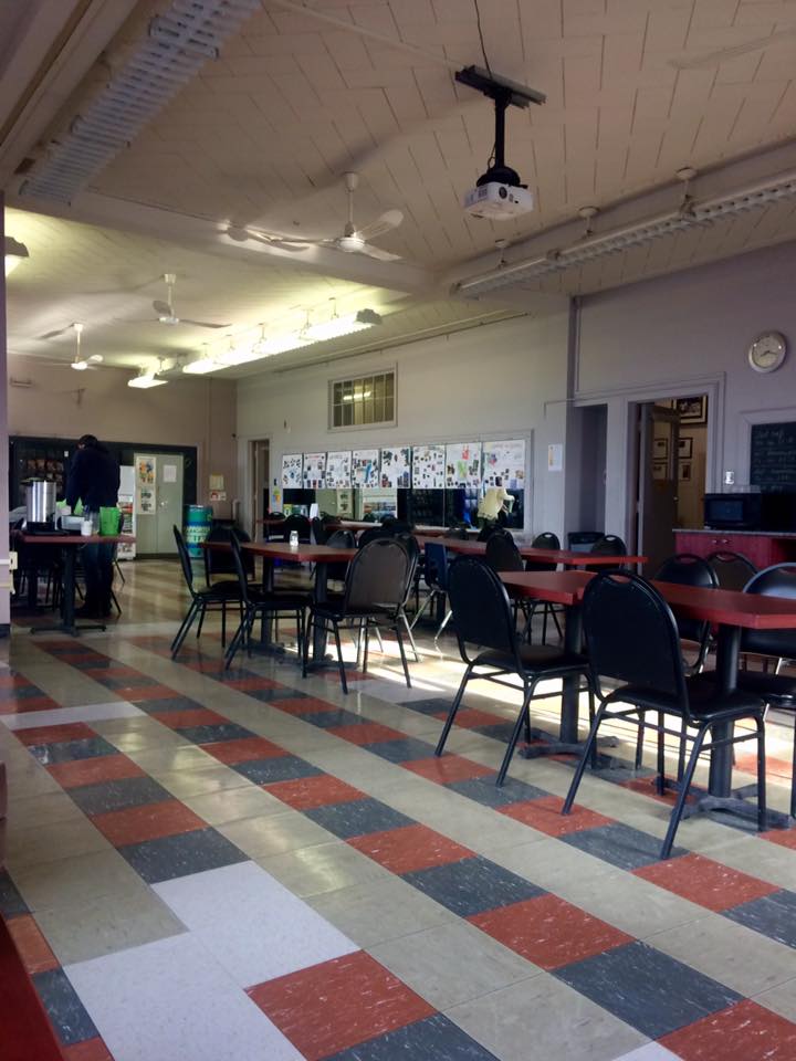 My morning quiet spot. It's packed on break and lunch.
