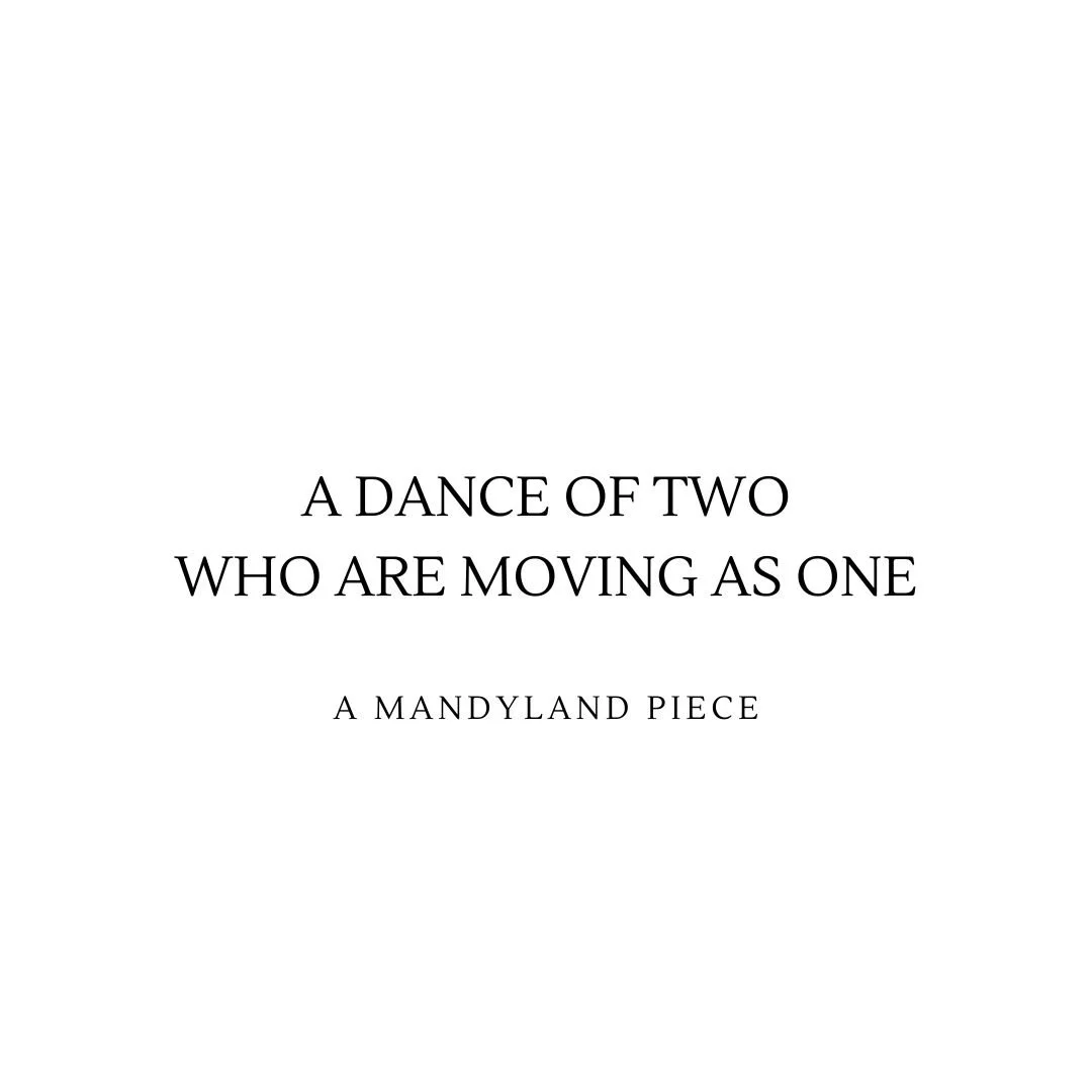 A Dance Of Two Who Are Moving As One (An Essay)