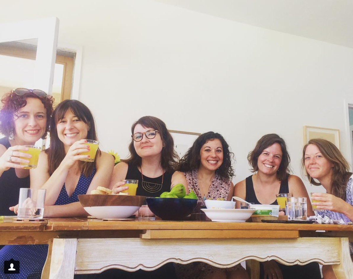 Badass women + mimosas = brunch interview.