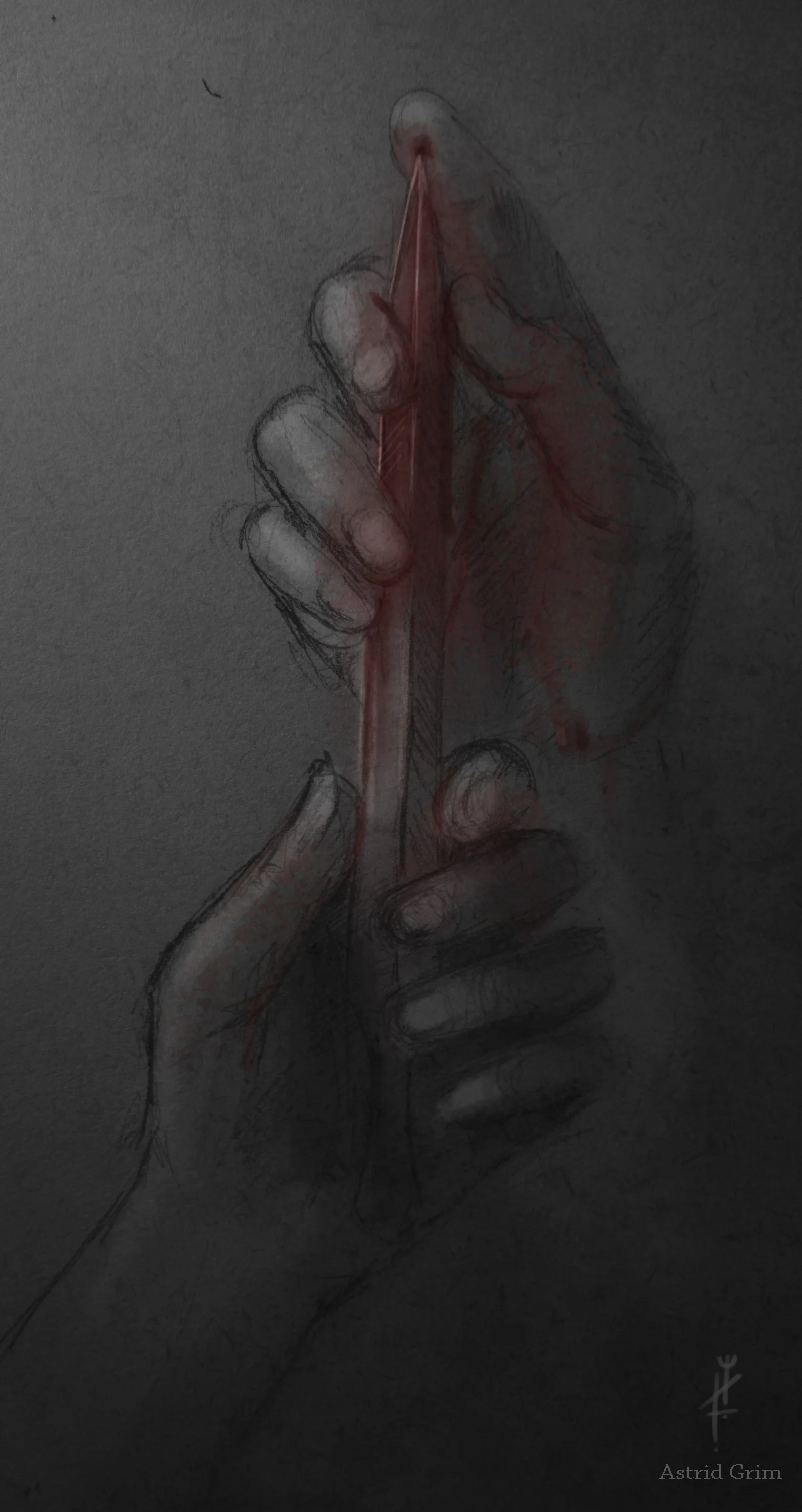 Art by Astrid Grim .