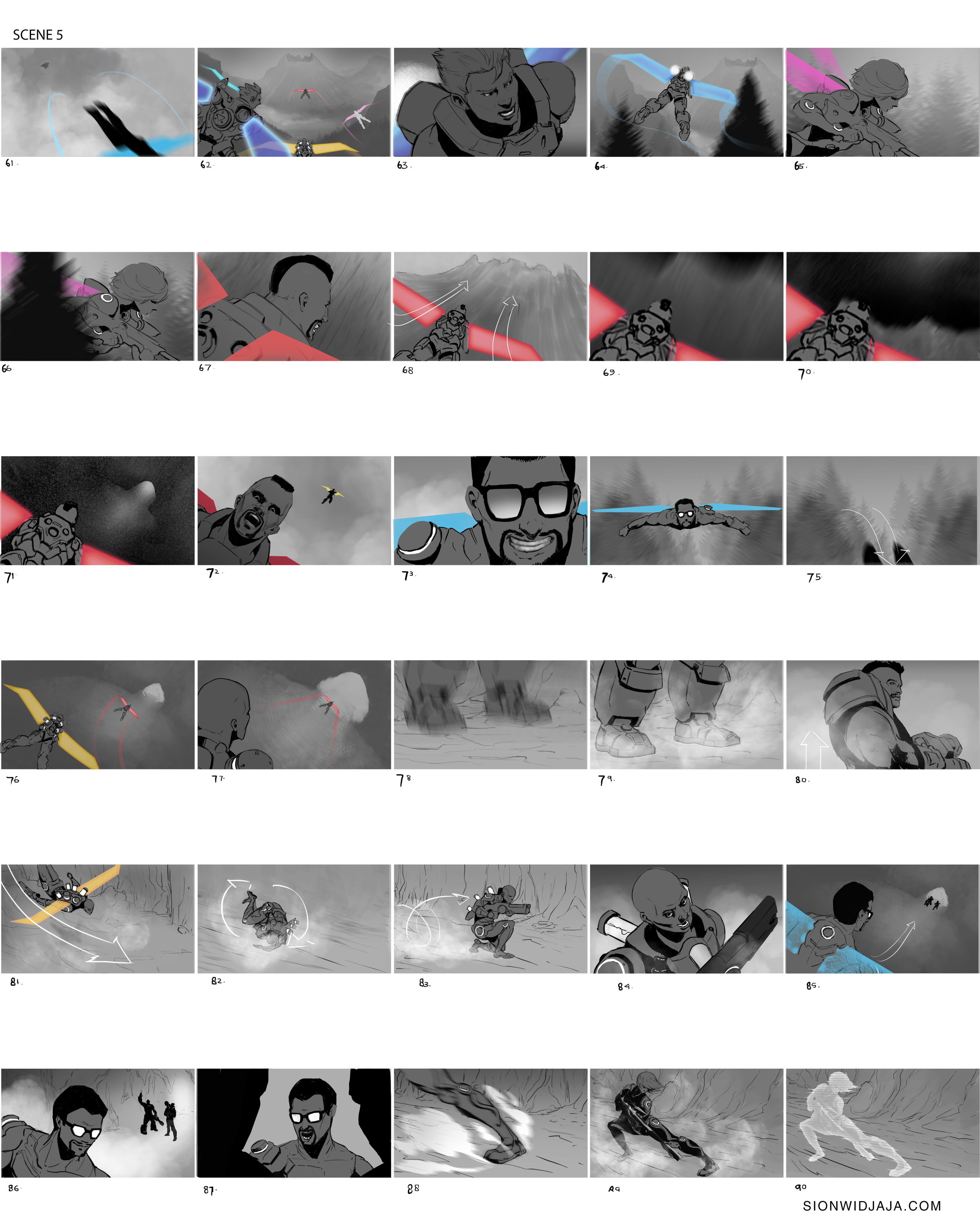 Firefall-s5 Storyboard