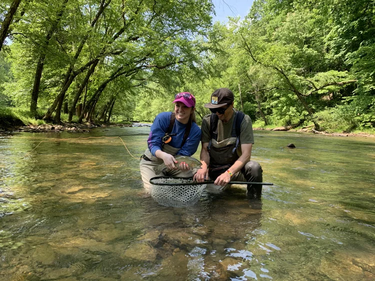 Half Day Fly Fishing — Knapps Creek Trout Lodge WV Fishing Trips
