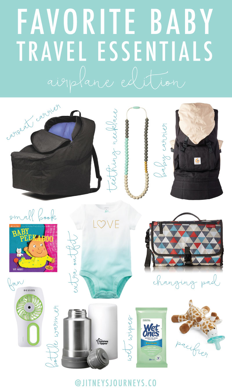 Favorite Baby Travel Essentials // Airplane Edition — JITNEYS