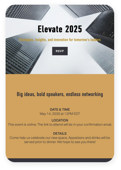 Event Planning Features for Invitations & RSVP Management | Blackbird ...