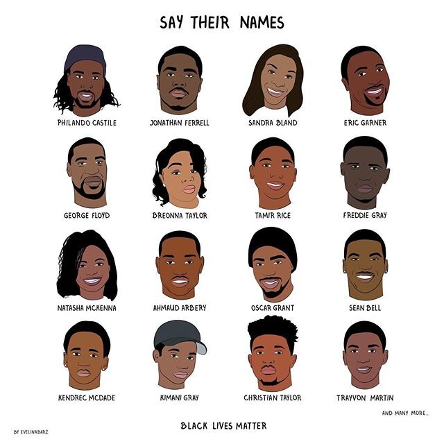 Say. Their. Names. We must not let one small victory stop the momentum. Breonna Taylor and so many others still have not received the justice they deserve. #BlackLivesMatter