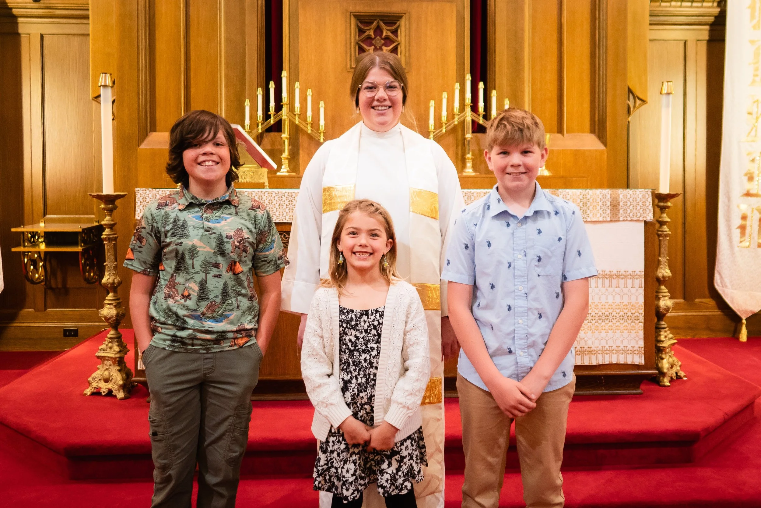 Congratulations to Bethany's youth who celebrated their first communion!