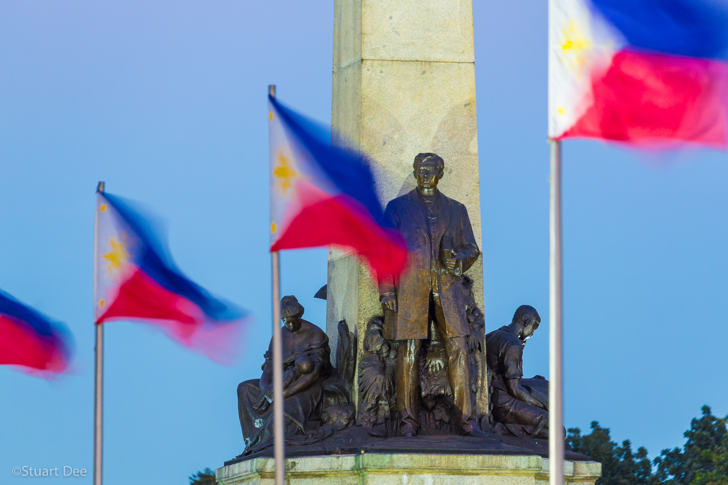  Rizal Monument, Rizal Park, Metro Manila, Philippines. Jose Rizal is the National Hero of the Philippines. 