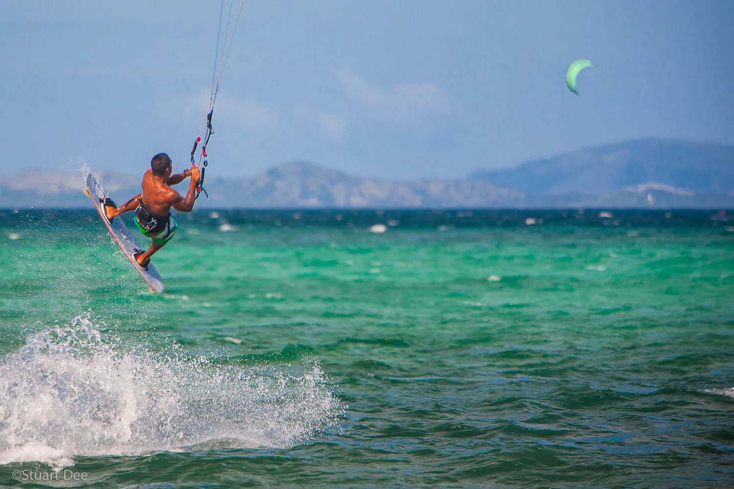 Kiteboarding, Bulabog Beach, Boracay, Aklan, Philippines. Boracay is the most popular beach destination in the Philippines, and Bulabog Beach is the kitesurfing and windsurfing capital of Asia.