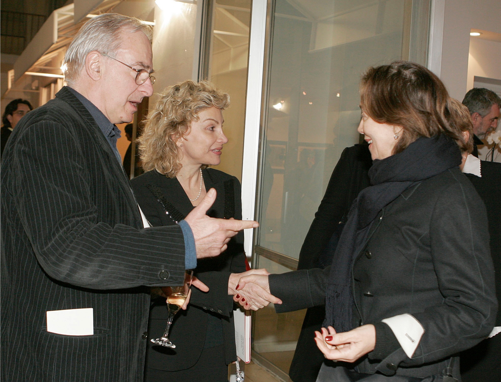 Dante Spinotti, Milena Canonero, Dr. Paola Lorenzi. Italian Cultural Institute, Los Angeles, CA