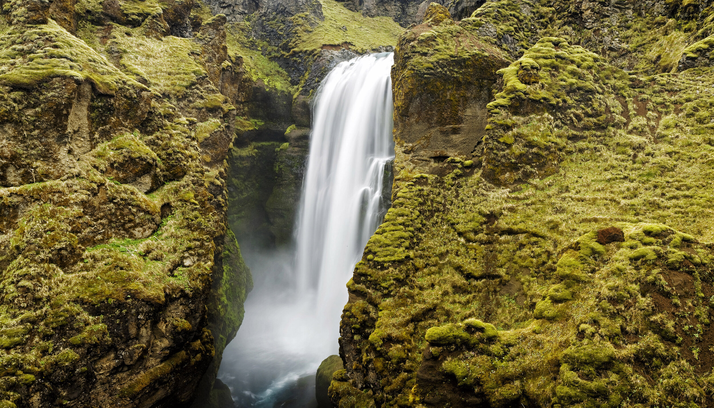  Landscape: Unnamed falls along the Skoga River, Skogaheidi, Iceland 