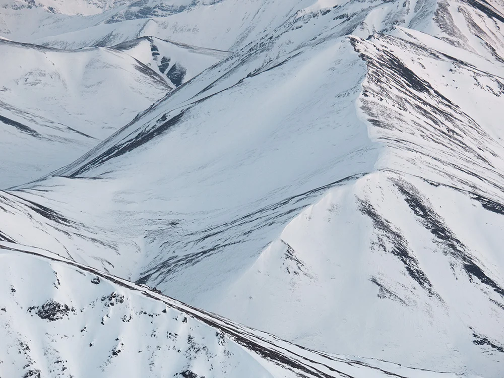 Patterns of the Cloudy Range, Ogilvie Mountains (Tombstone Territorial Park), Yukon Territory