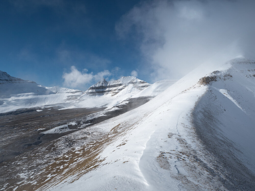 North Tower of Mount Saskatchewan, Banff National Park, Alberta