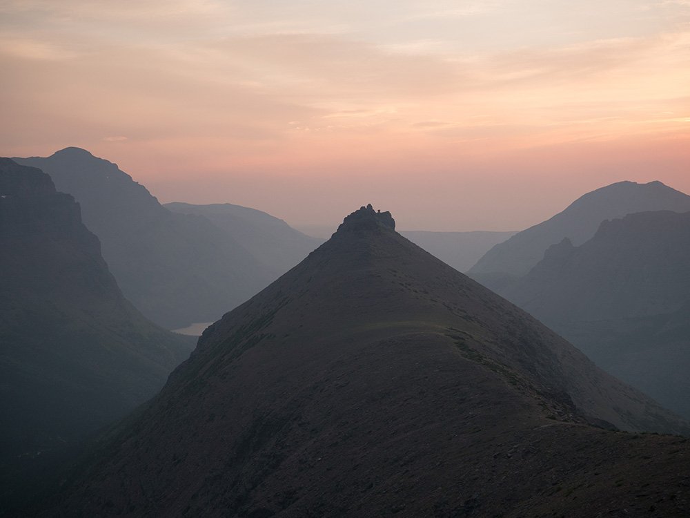  Painted Tepee Peak, Glacier National Park, Montana, 2021 