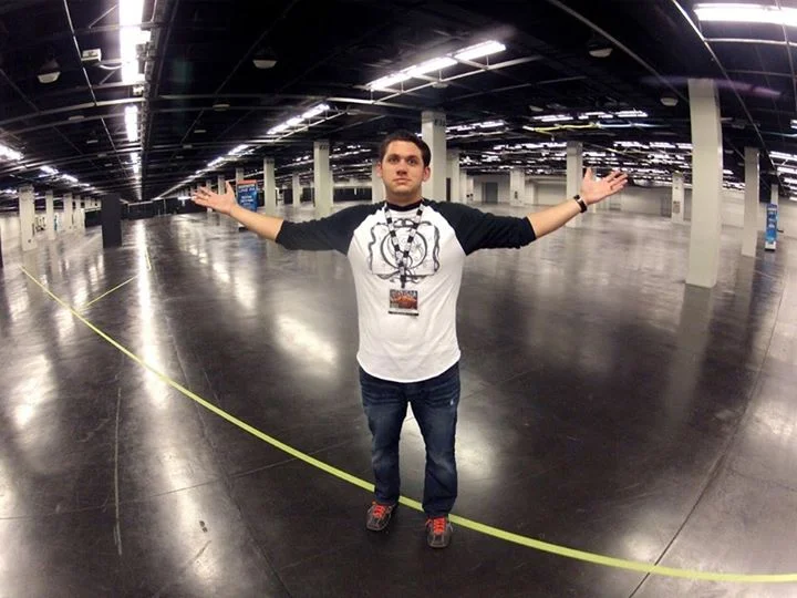 At BlizzCon 2014 before the lines appeared