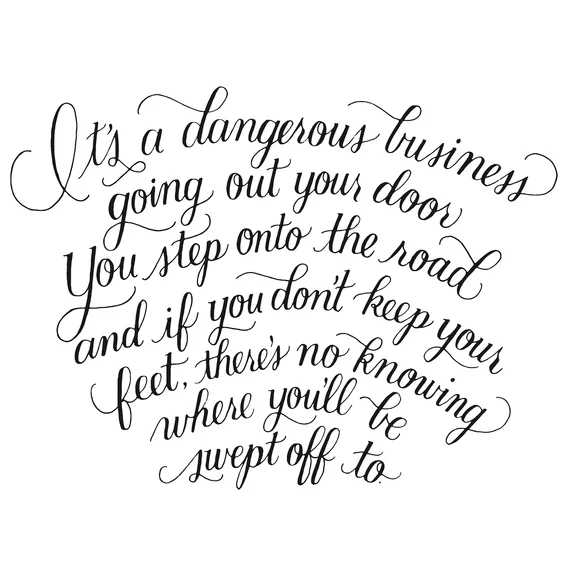 From the lovely pen of Casey Chambers and the imagination of Tolkein.