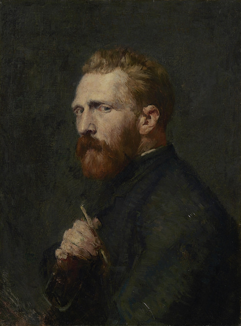 Van Gogh on the cusp of his greatest work; painted by his friend, Australian artist John Peter Russell in Paris, 1886