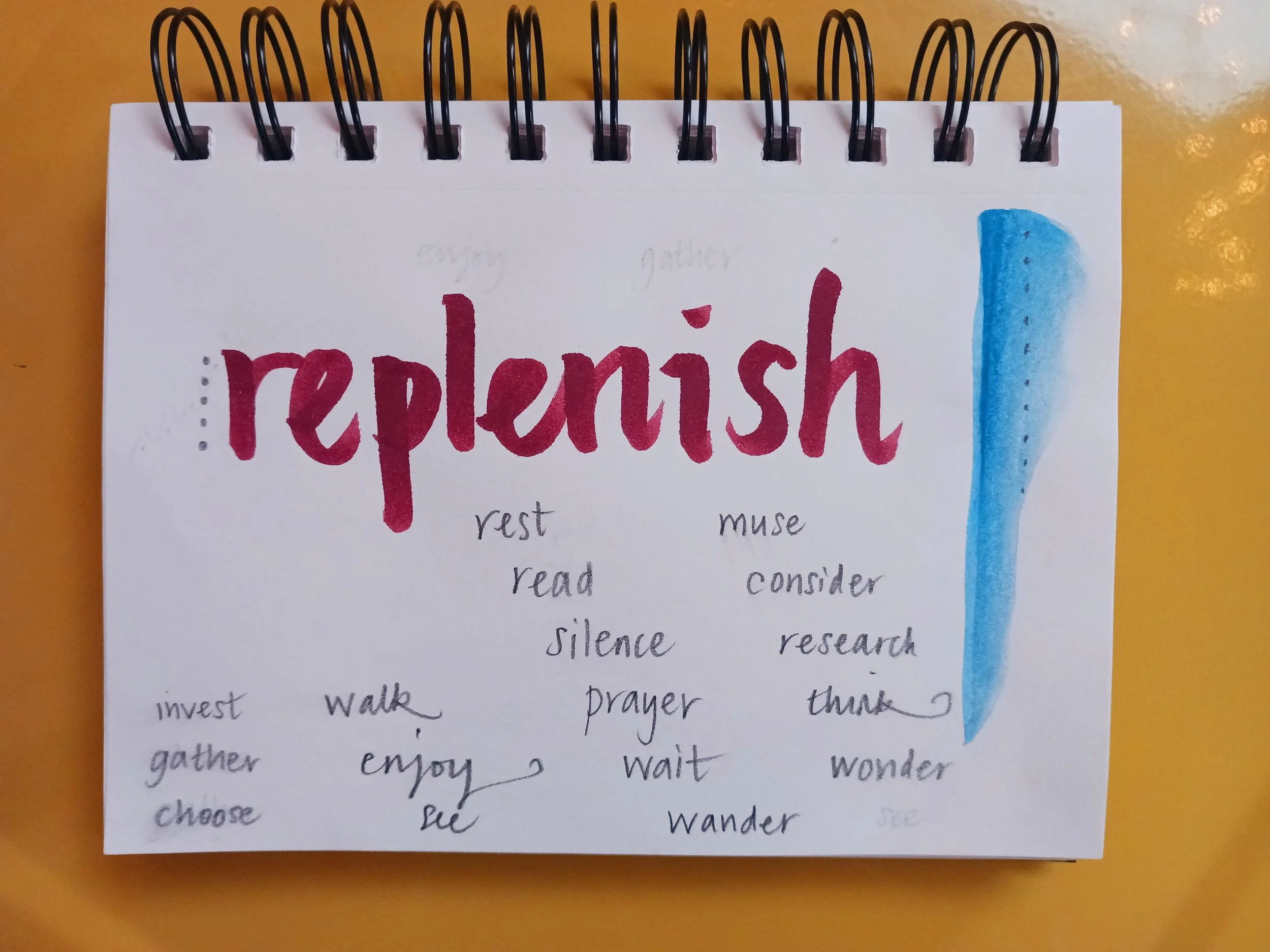 Three Words for Flourishing this Year