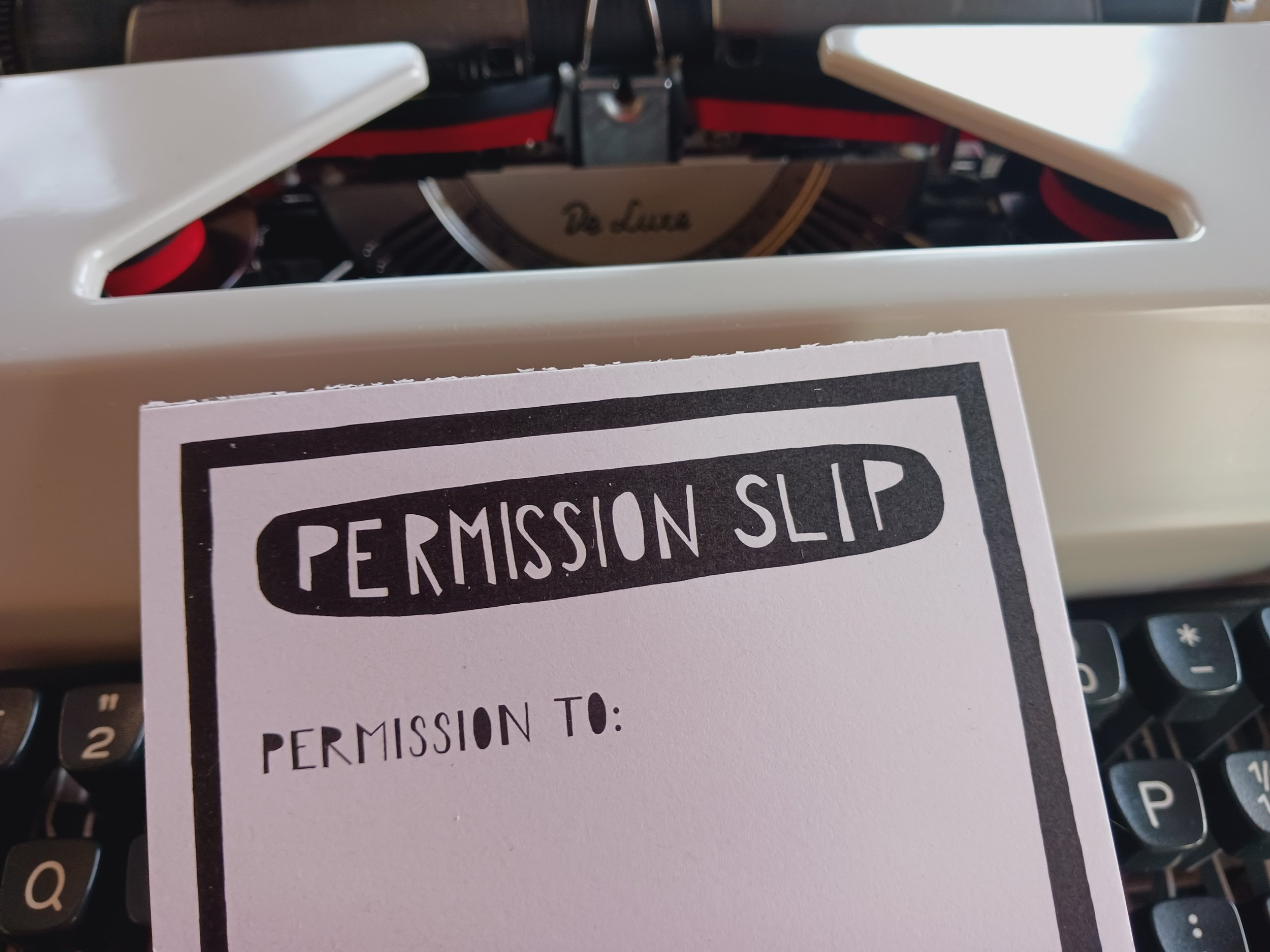 Give Yourself Permission to Create