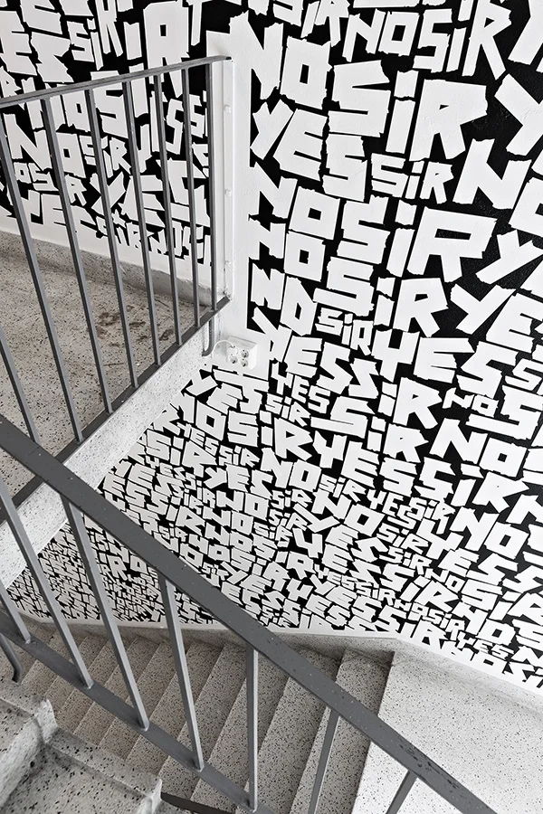Installationview, Jan Christensen, Yessirnosir, 2008-2013