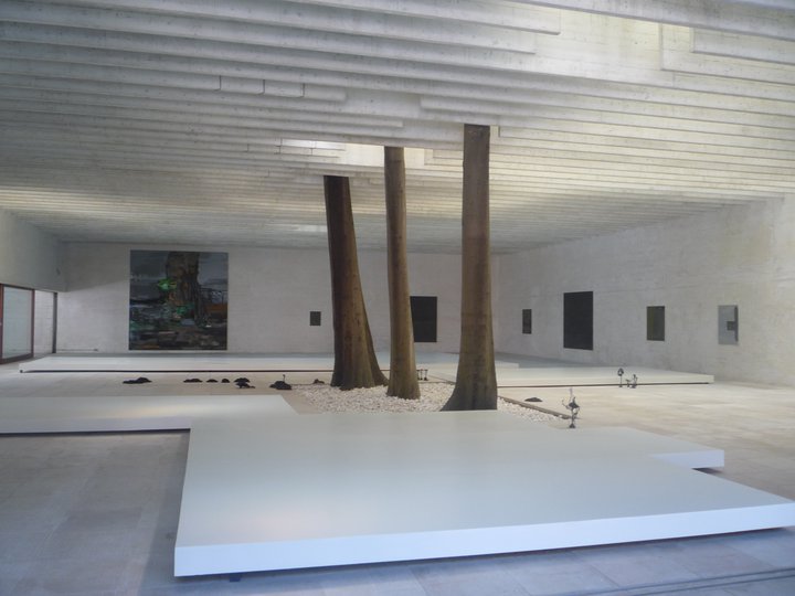 Andreas Eriksson i den Svenska paviljongen .