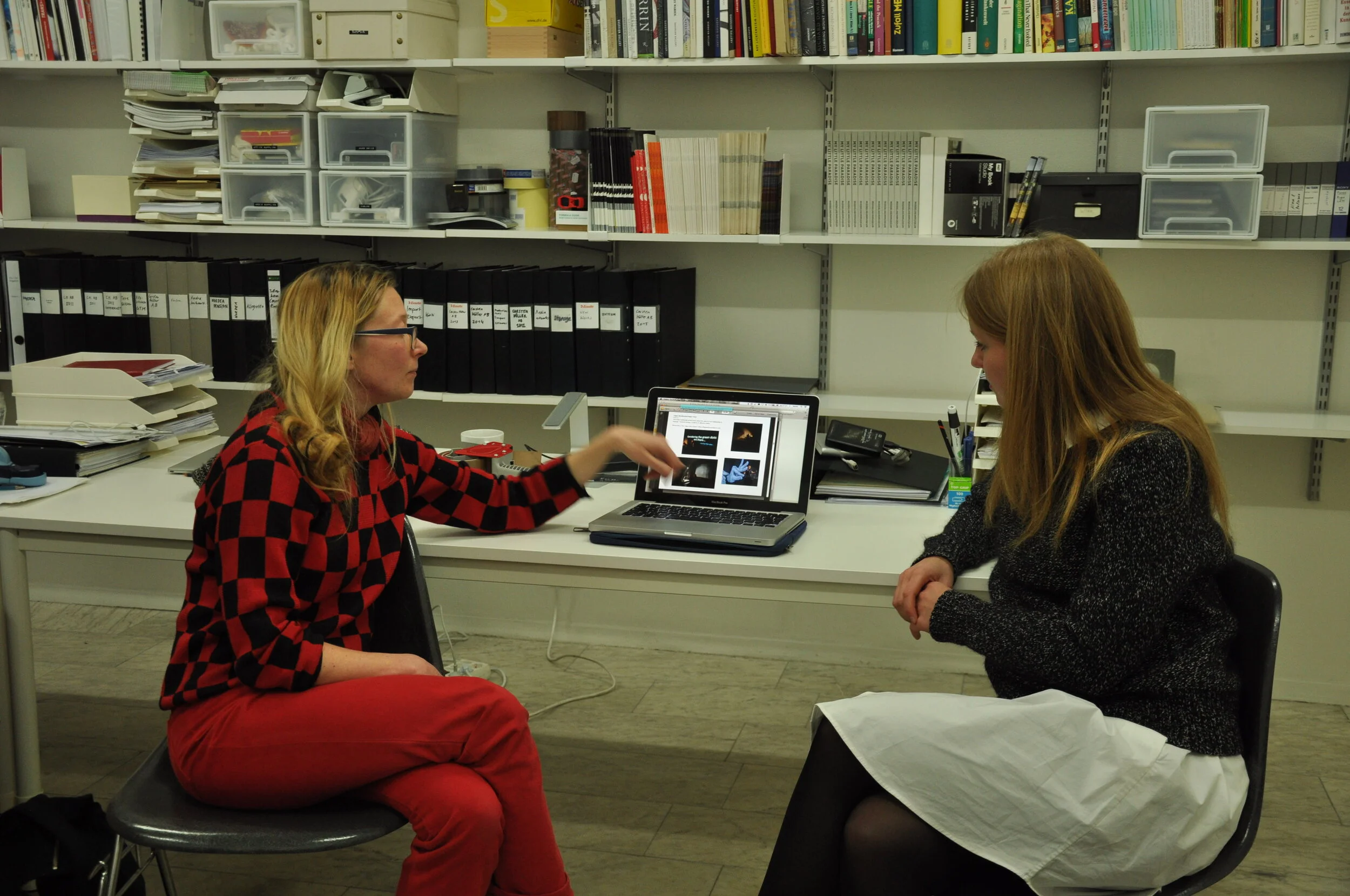 Crit with Steffi Hessler, Stockholm, 2015