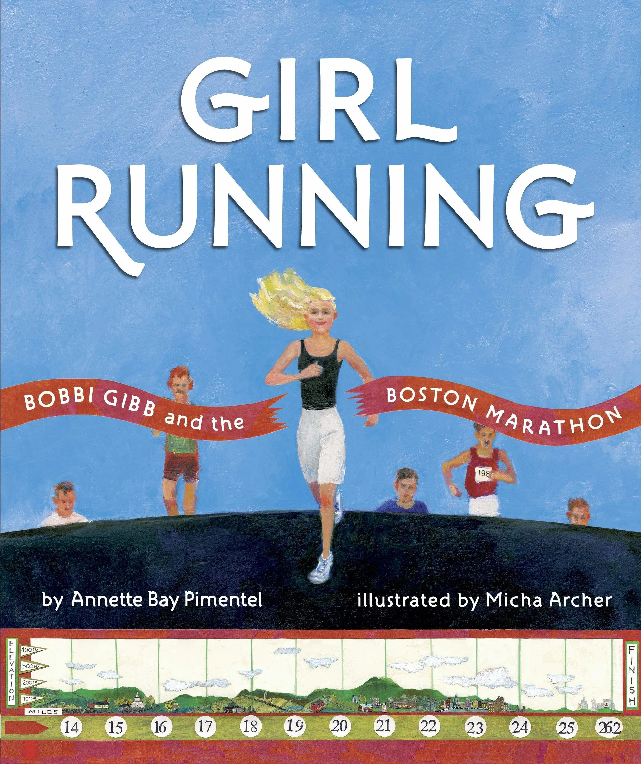 The Girl Who Ran, by Frances Poletti & Kristina Yee; and Girl Running