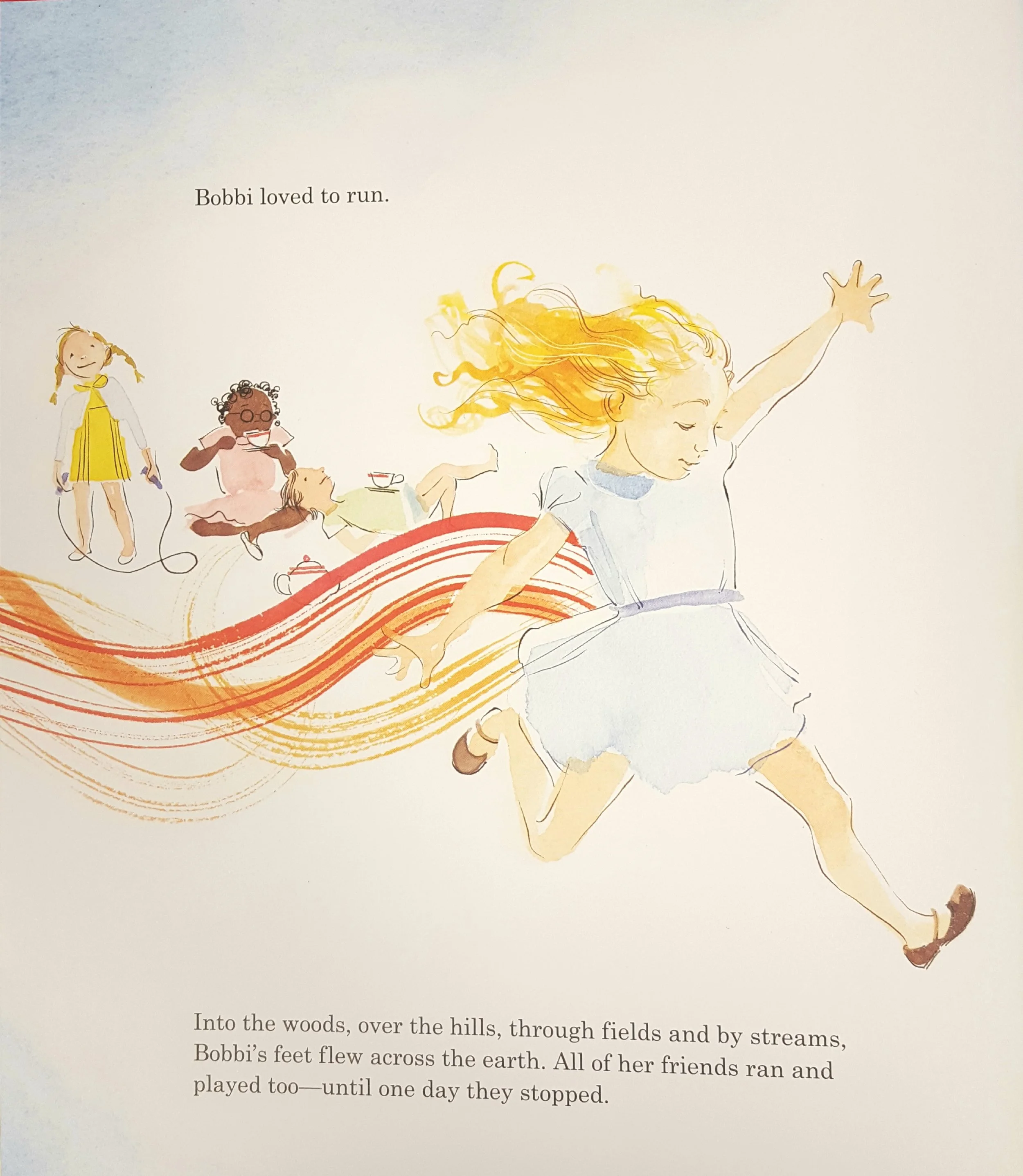 The Girl Who Ran, by Frances Poletti & Kristina Yee; and Girl Running