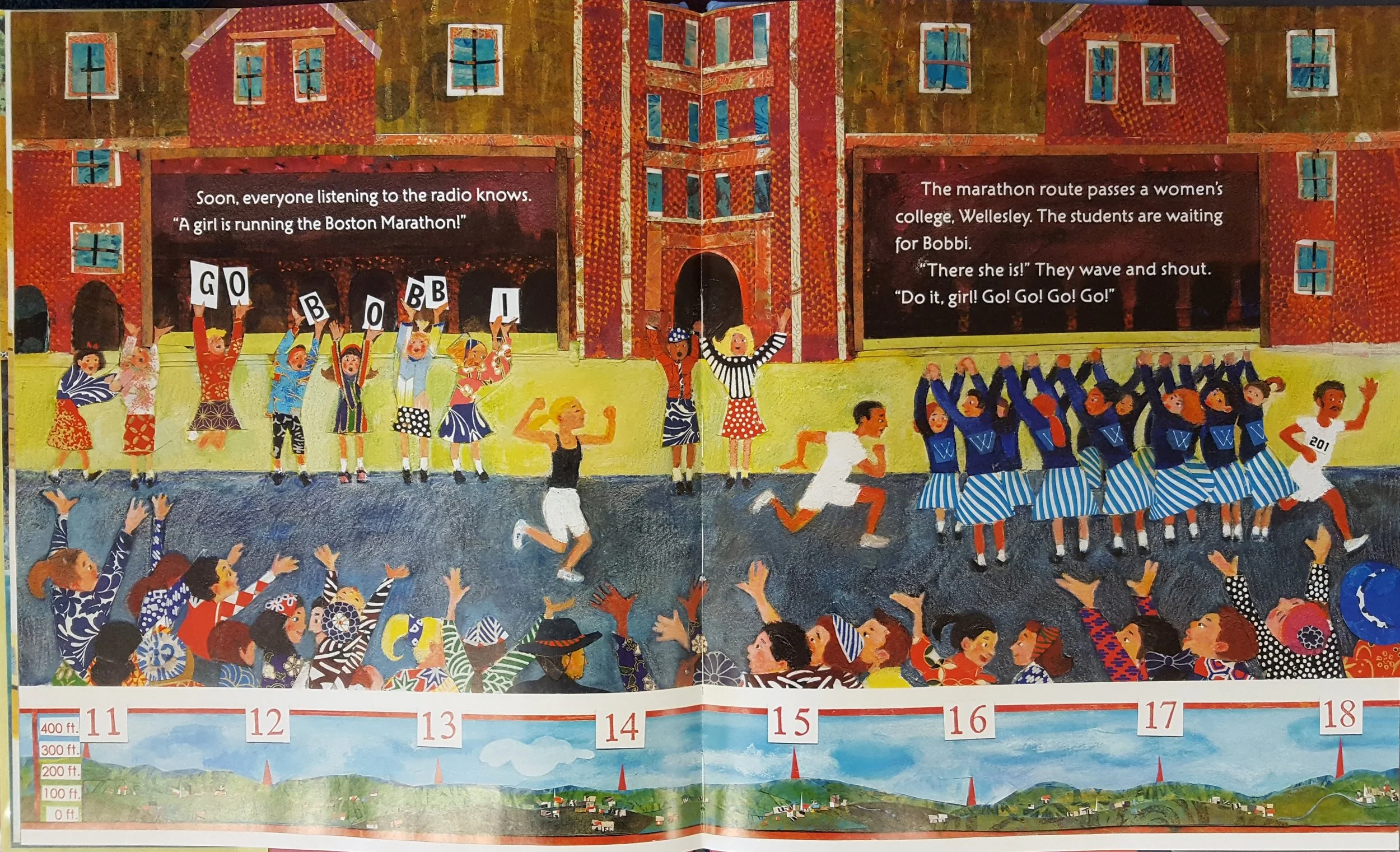 The Girl Who Ran, by Frances Poletti & Kristina Yee; and Girl Running