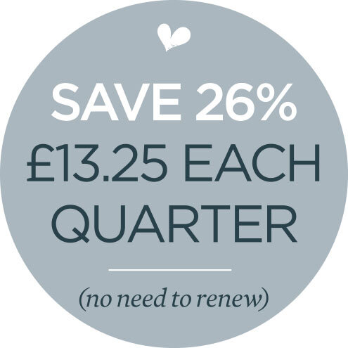 £11 every three months (no need to remember to renew)