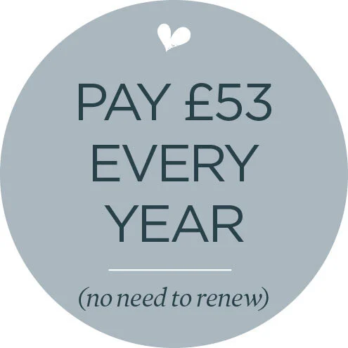 £44 every year (no need to remember to renew)