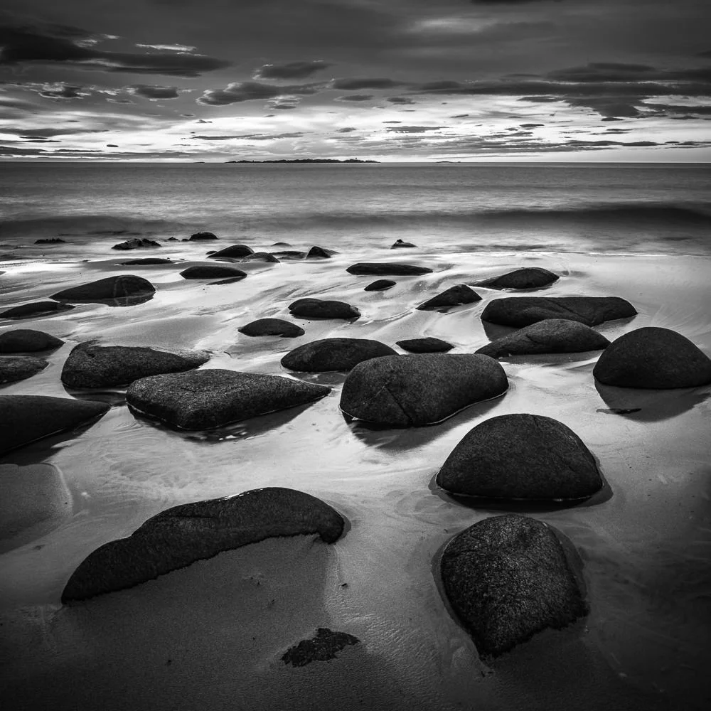 Rocks and lenticulars, Norway 40x40 cm, Edition of 6 60x60 cm, Edition of 7 80x80 cm, Edition of 7 120x120 cm, Edition of 5