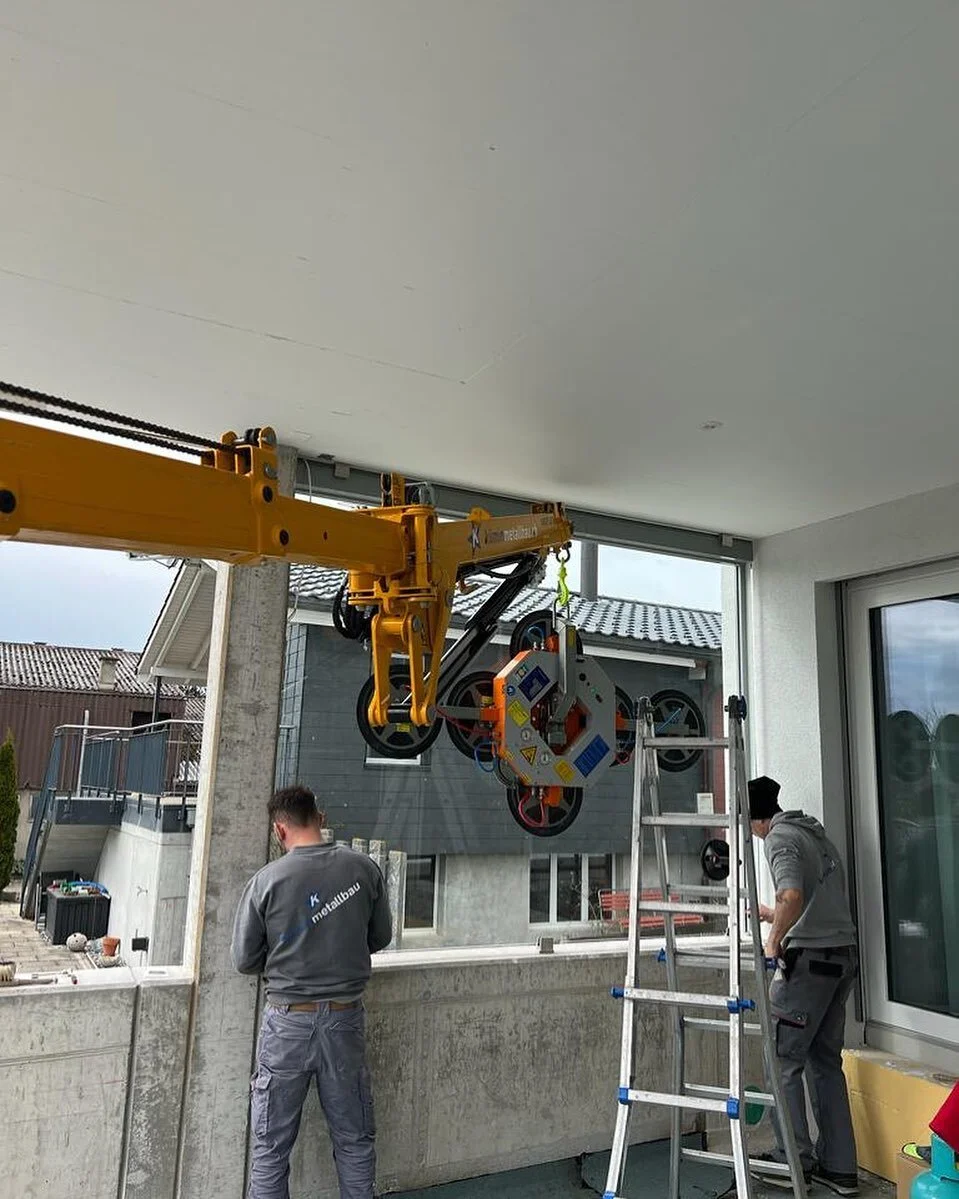 #windschutz #windschutzw&auml;nde mit dem #c6e  #montieren saubere #teamarbeit