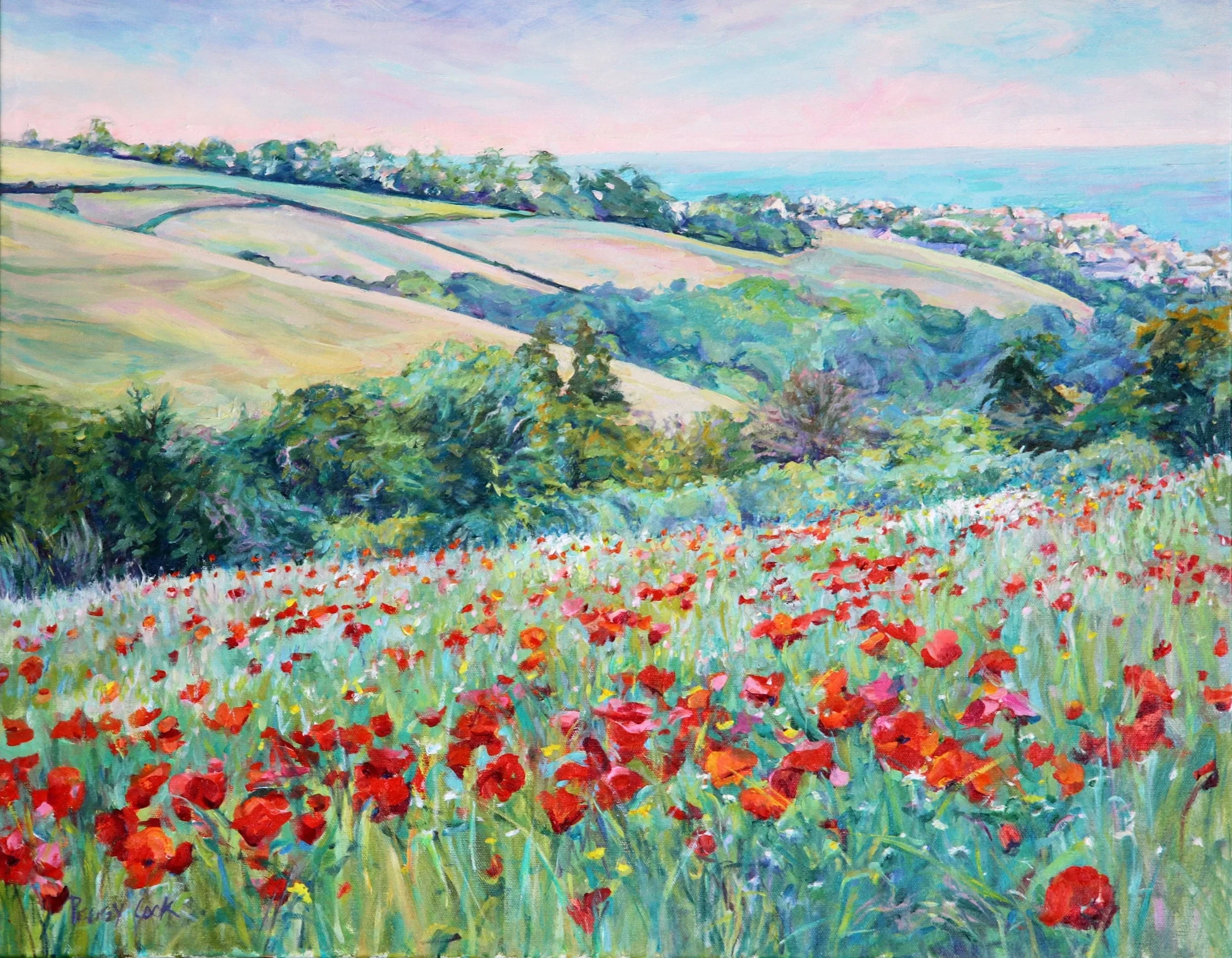 The Poppies in Cornwall II (Copy)