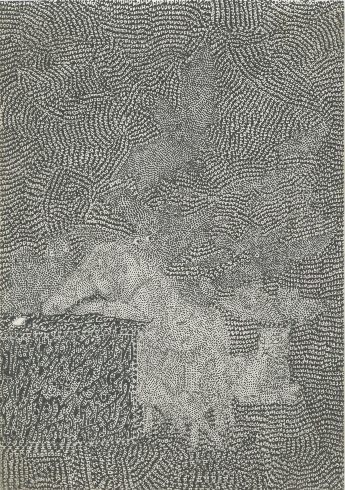  Franklin Goya's Nightmare, 2006 Ink on paper 5.71 x 4.02 inches 14.5 x 10.2 cm Fra 6 