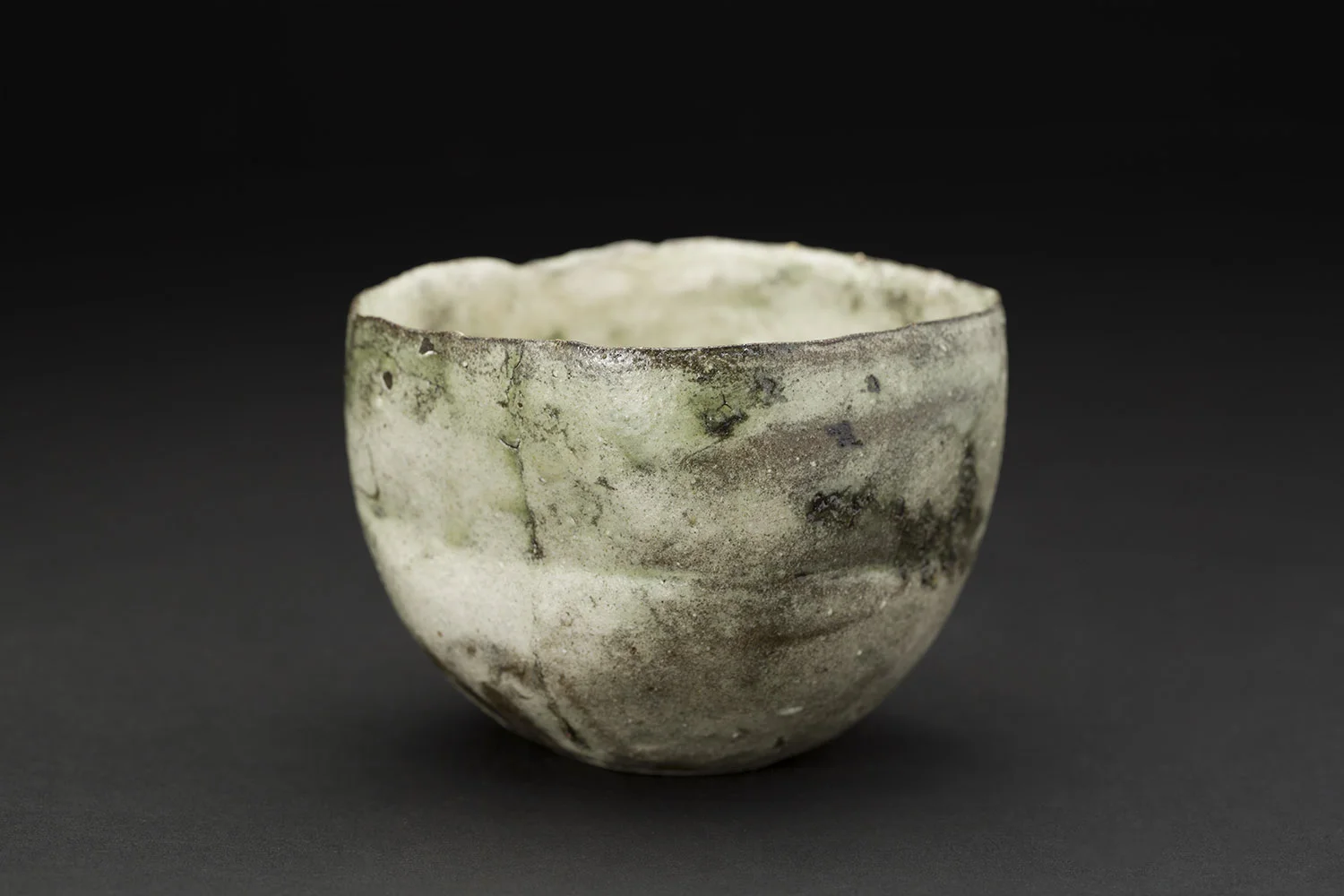 Yukiya Izumita Cup , 2016 Gas-fired ceramic, white engobe slip 2.5 x 3.5 x 3.5 inches 6.4 x 8.9 x 8.9 cm YIz 8