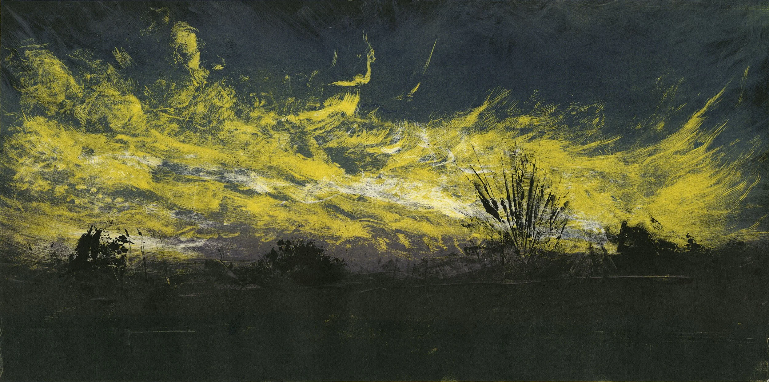 I-91S Holyoke, MA  12" x 24"  2014