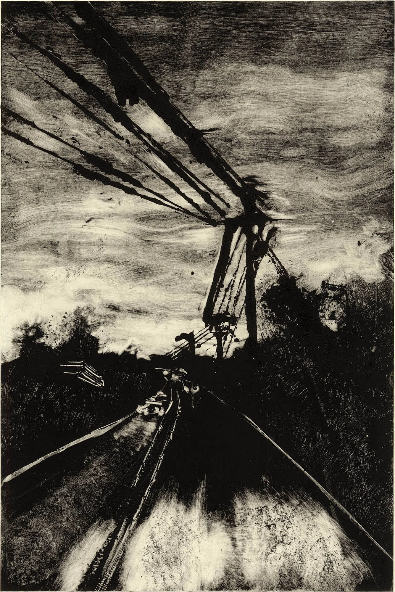 Moody Rd. Enfield, CT  10" x 15"    2013  