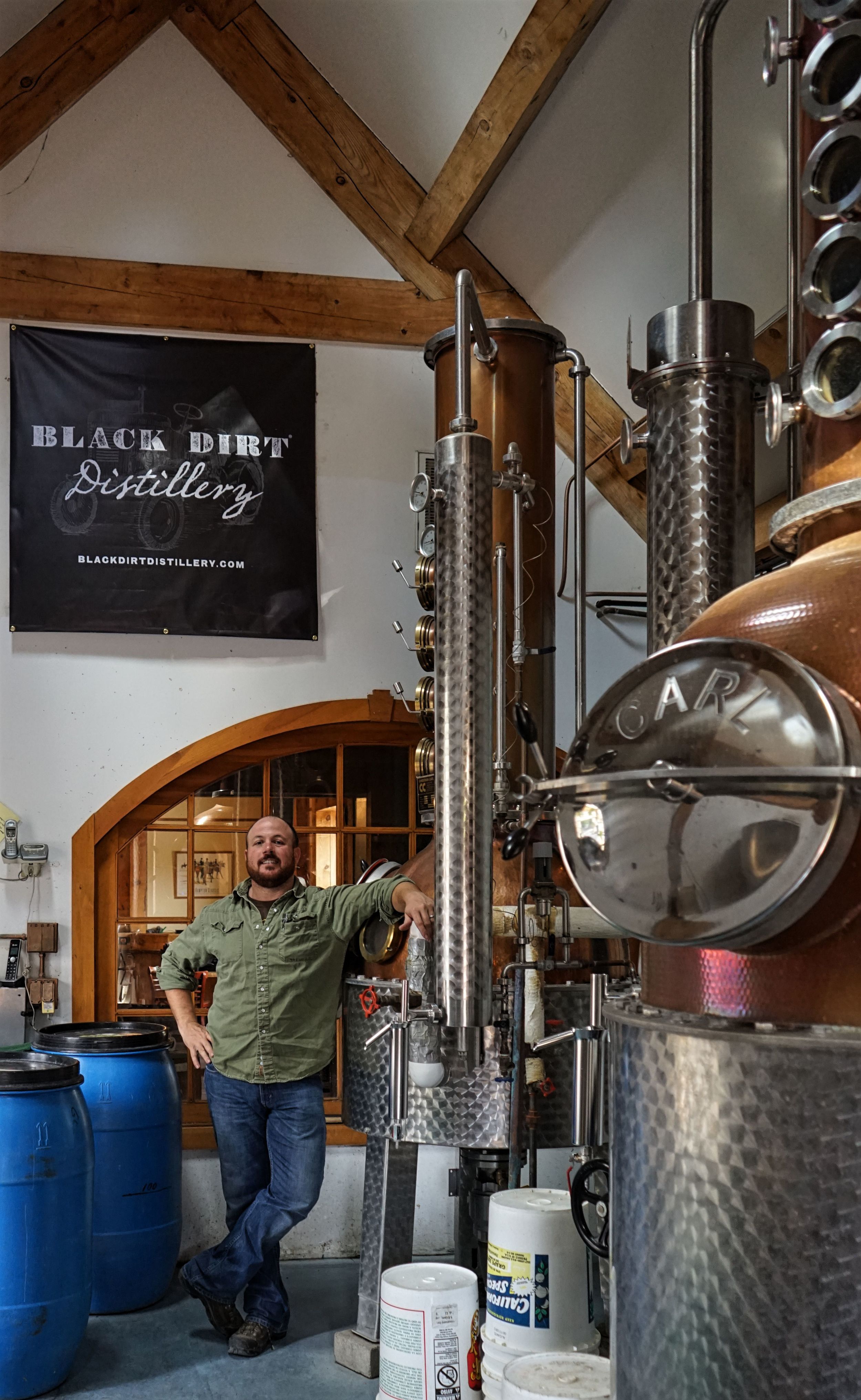 Jason Grizzanti one of the Distillery's spaces. 
