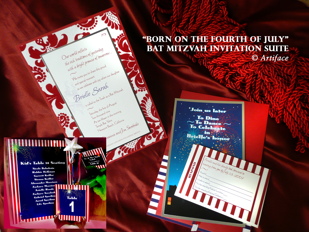 Born of Fourth of July Bat Mitzvah