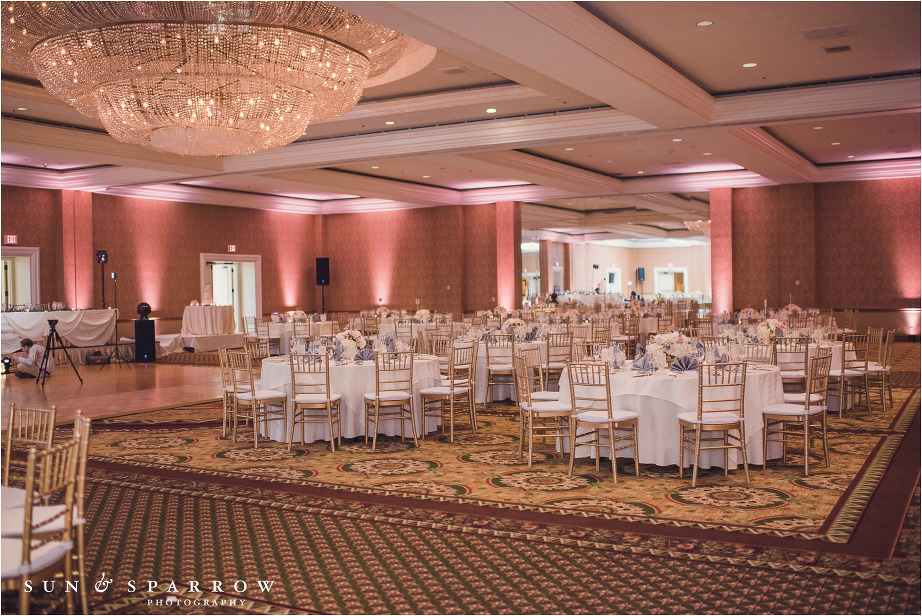Photo by: Sun and Sparrow | Venue: Fairmont Hotel, Newport Beach | Chiavari Chairs and Napkins by: Glow Concepts Fine Linen 