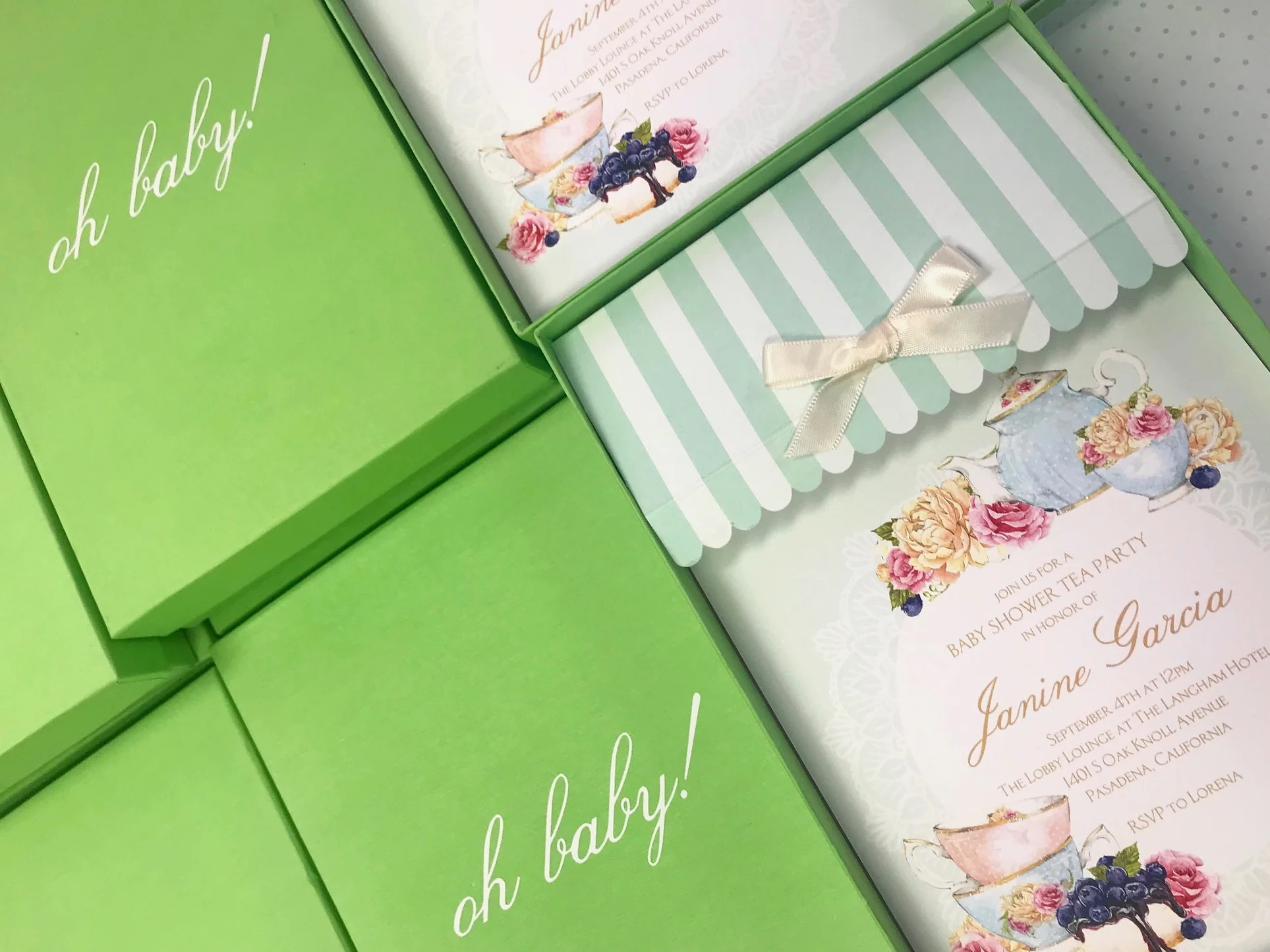 Tea Party Baby Shower