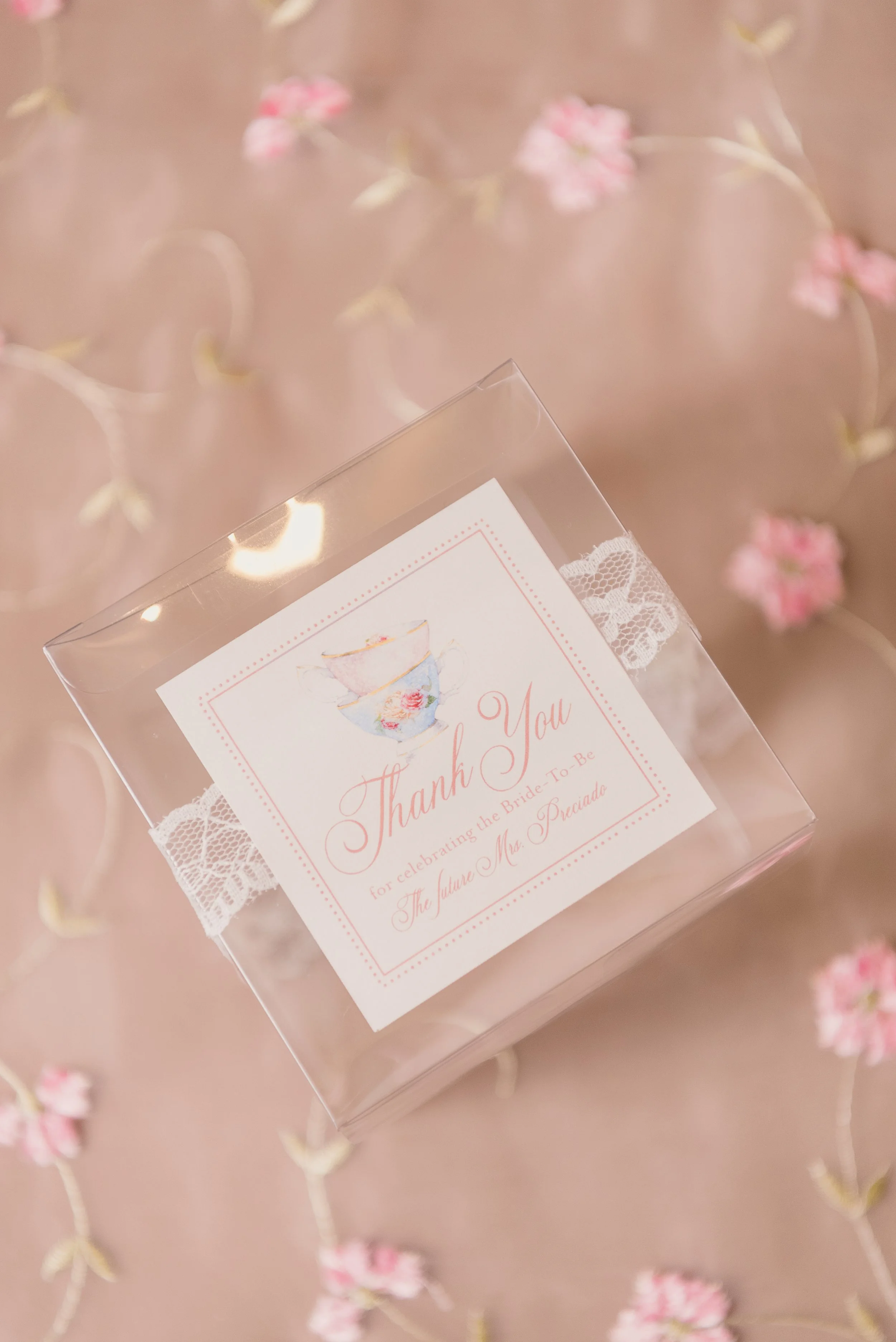 Bridal Shower Thank You Favor