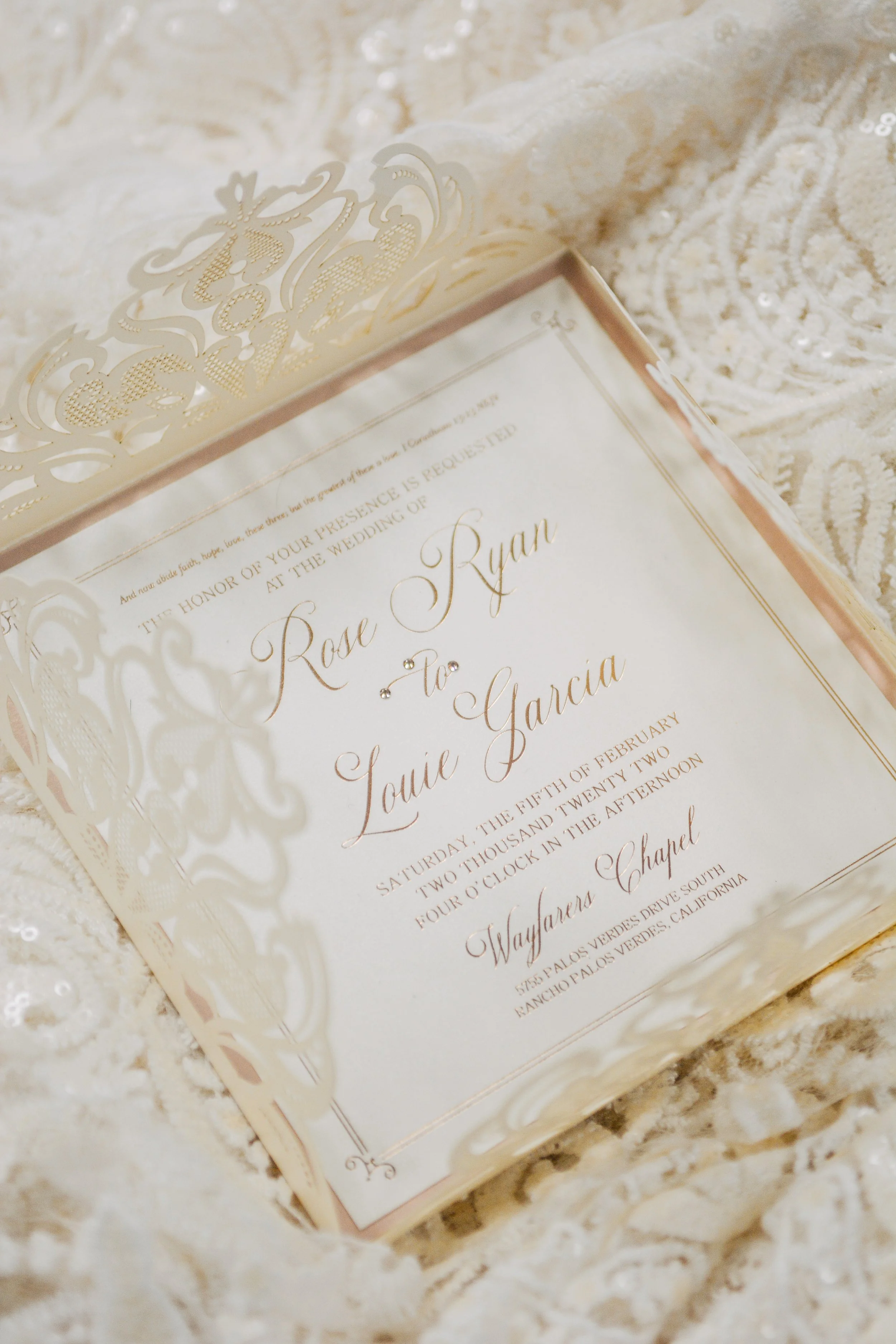 Classic Wedding invitation 