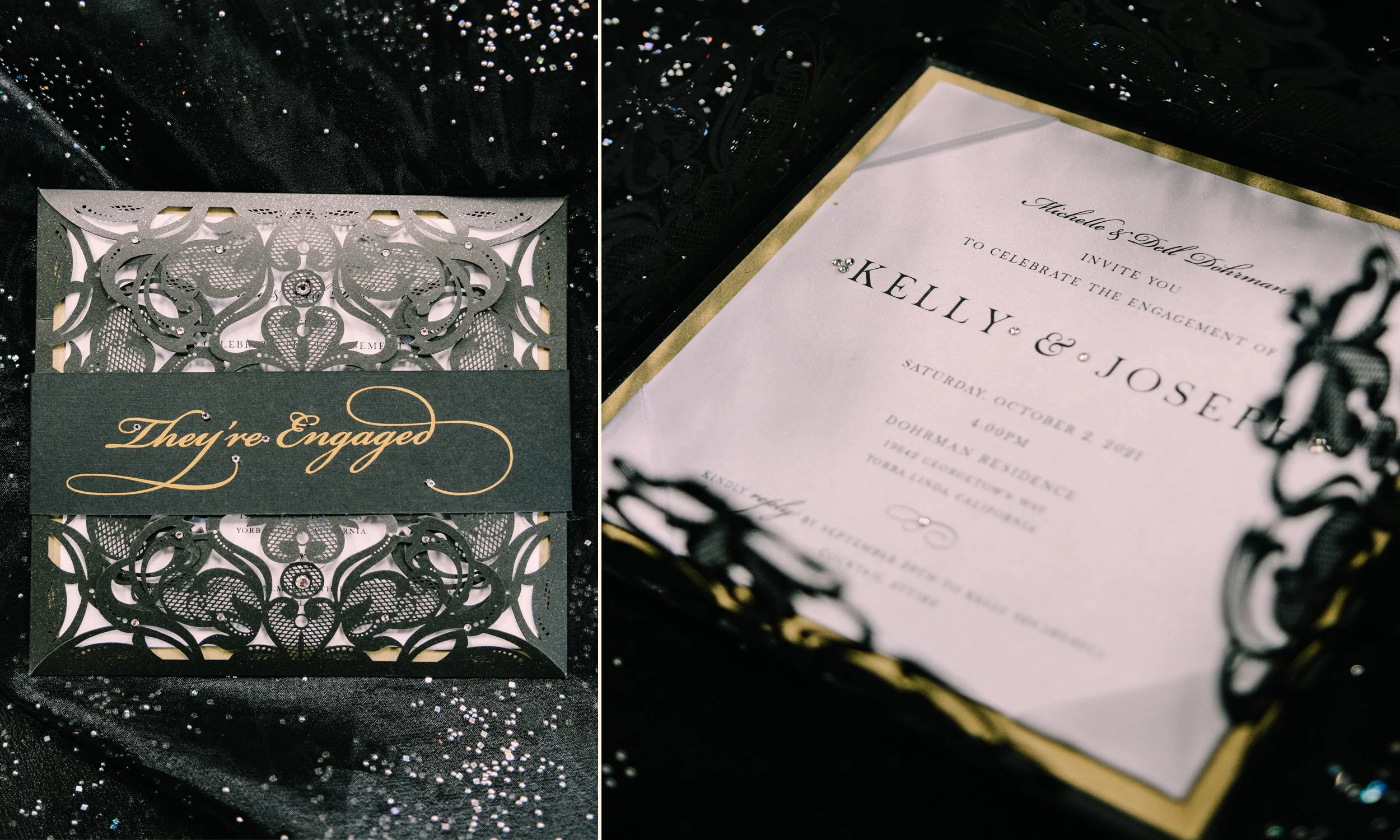 Stylish Engagement Party Invitation