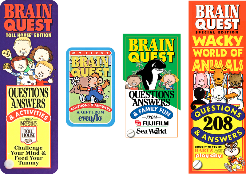 Quiz-card game series promotions